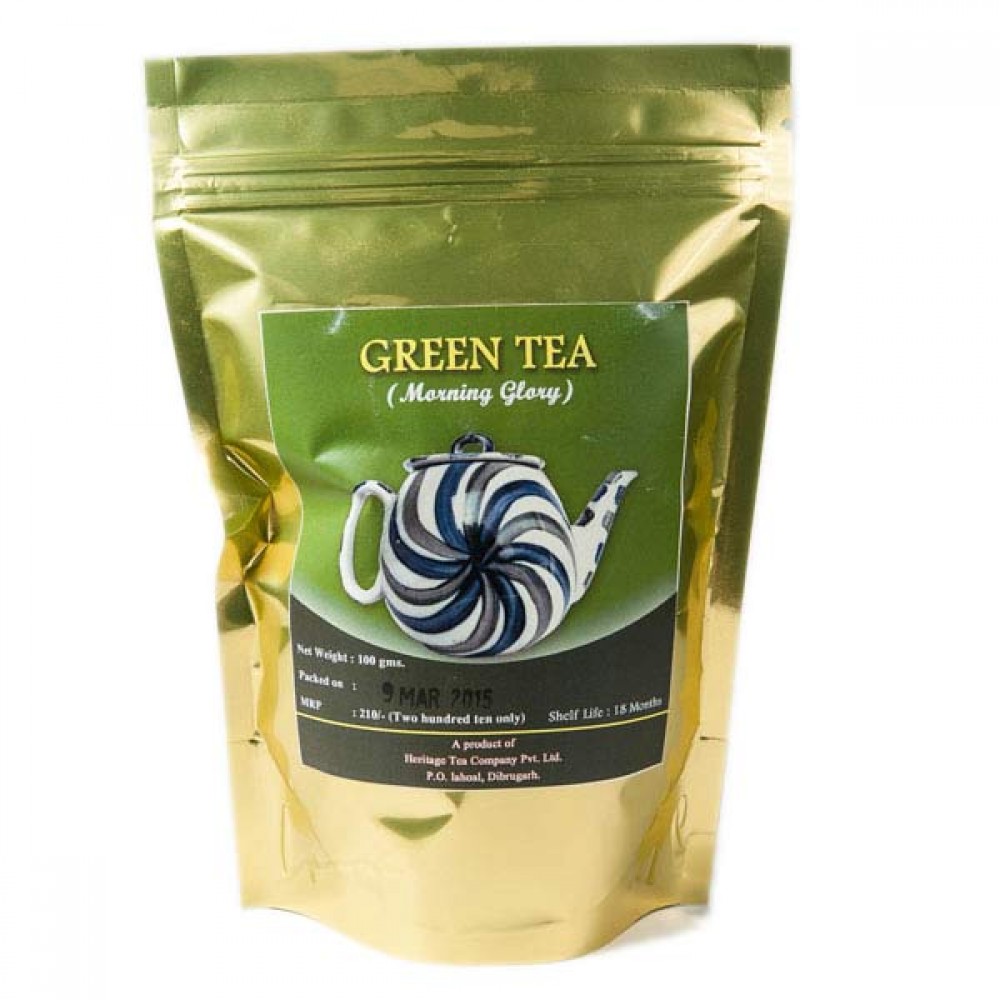Green Tea, Morning Glory from Assam Heritage Tea