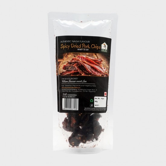 Spicy Dried Pork Chips