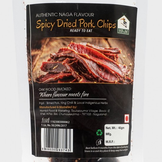 Spicy Dried Pork Chips