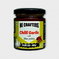 Chilli Garlic Oil with Bhut Jolokia (Mild)