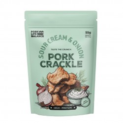 Pork Crackle - Sour Cream & Onion