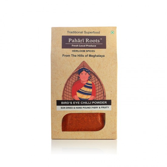 Birds Eye Chilli Powder, Pahari Roots