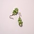 Green Drop Earrings