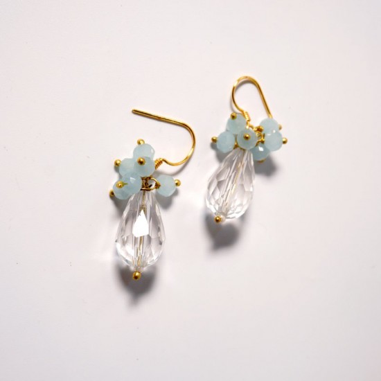 Crystal Cluster Earrings